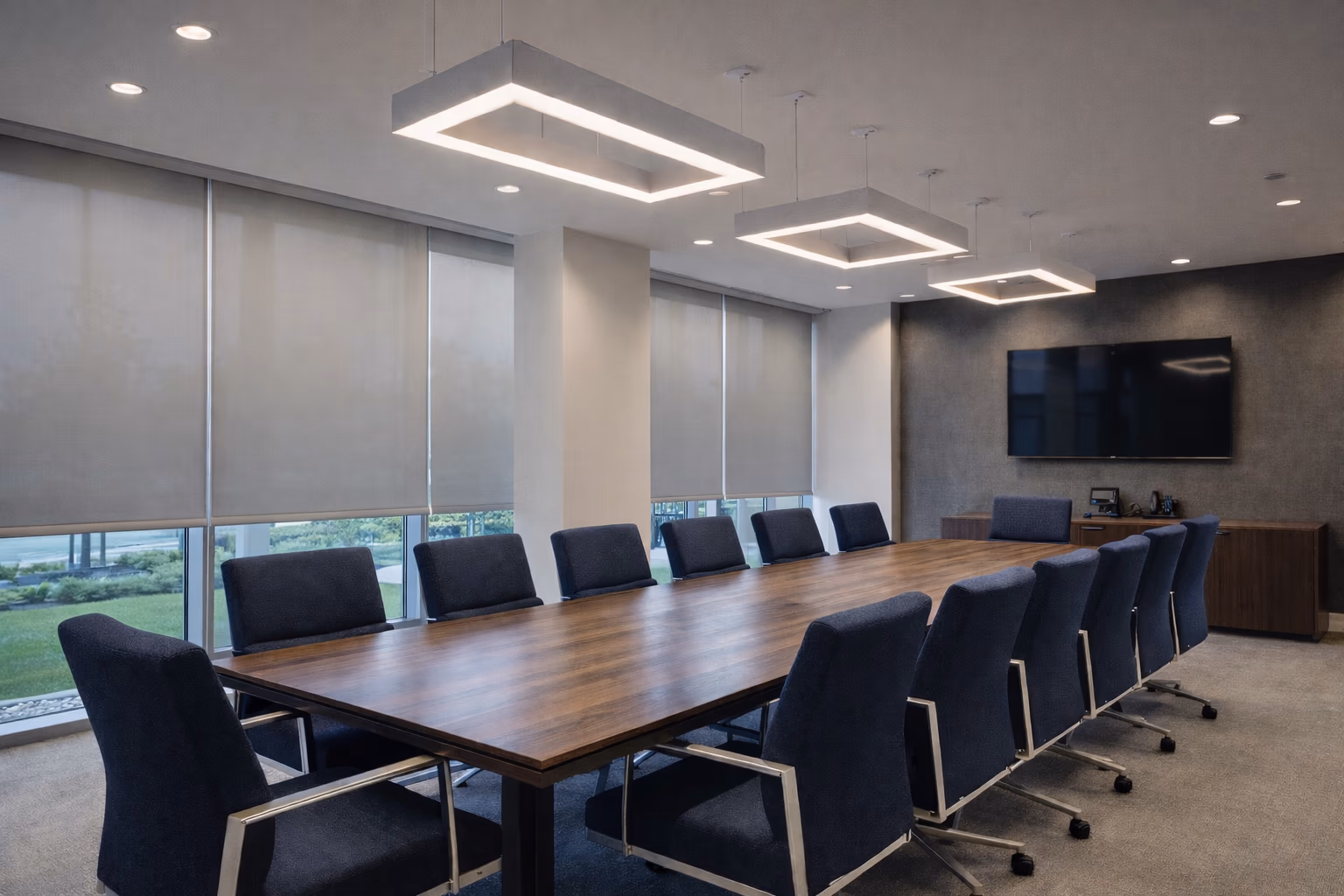La Grange Window Coverings Commercial — Glare control + durability custom installation in Windsor CA 95492 serving Sonoma County